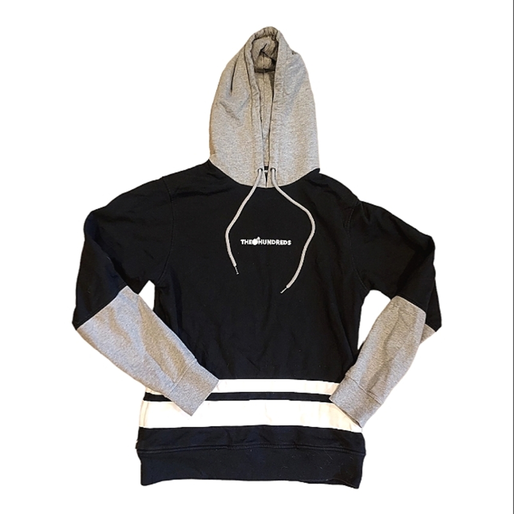 The Hundreds Color Block Hooded Sweatshirt size M
